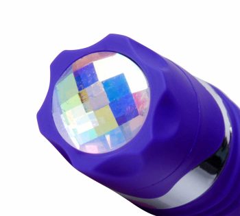 Detalle vibrador elegante con gema Swell Vibe Vogue