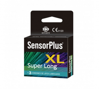 Preservativo Extra Largo Sensor Plus.