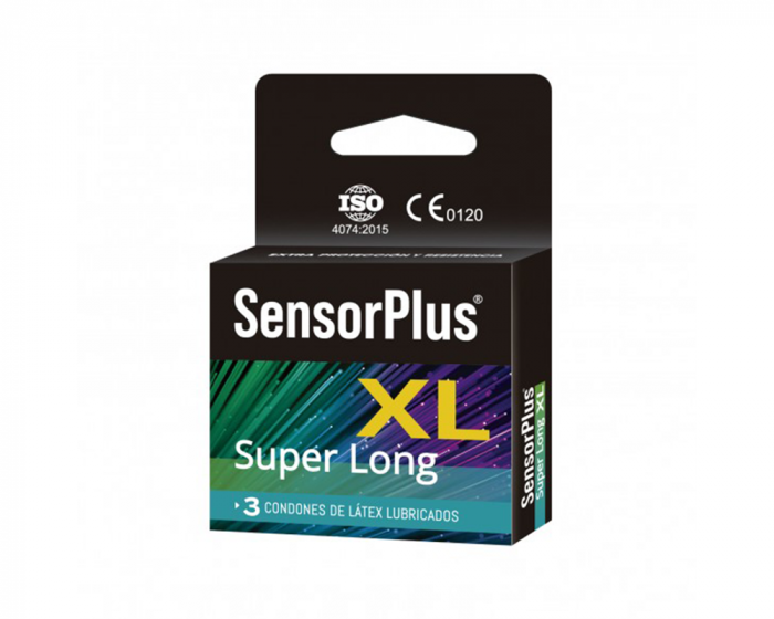 Preservativo Extra Largo Sensor Plus.