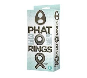 Set de 3 anillos erectores smoke IconBrands