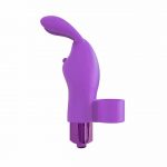 Conejo vibrador para dedo