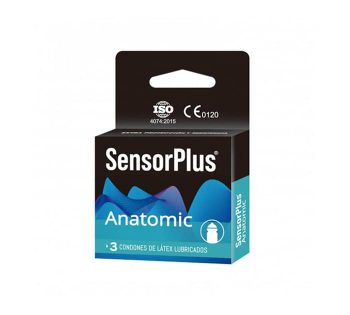 Preservativo ajuste perfecto Caja de 3 unidades Sensor Plus Condones