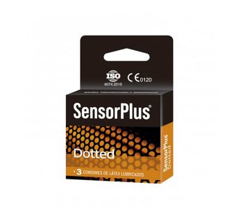 Preservativo con puntos Dotted Sensor Plus texturizado