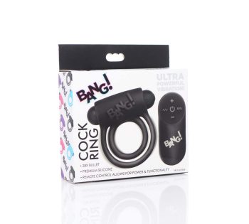 Anillo vibrador recargable con control packing