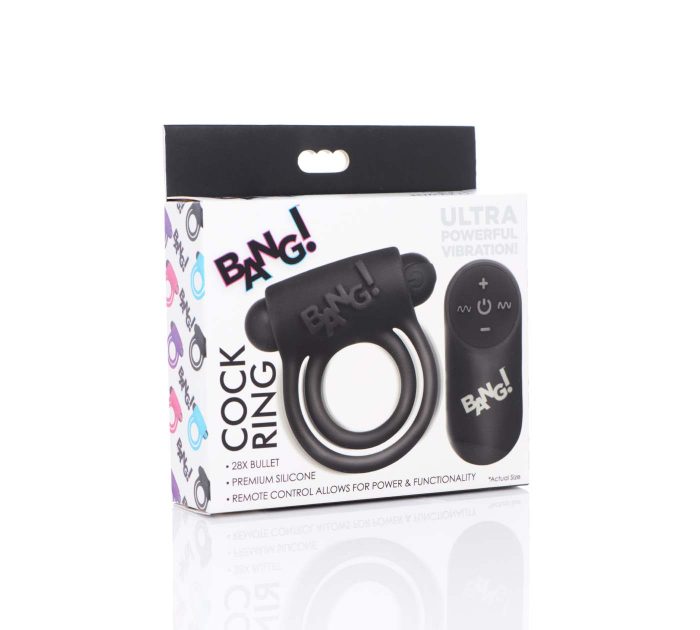 Anillo vibrador recargable con control packing