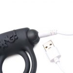 Anillo vibrador recargable con control