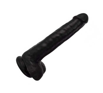 Dildo negro 8 pulgadas