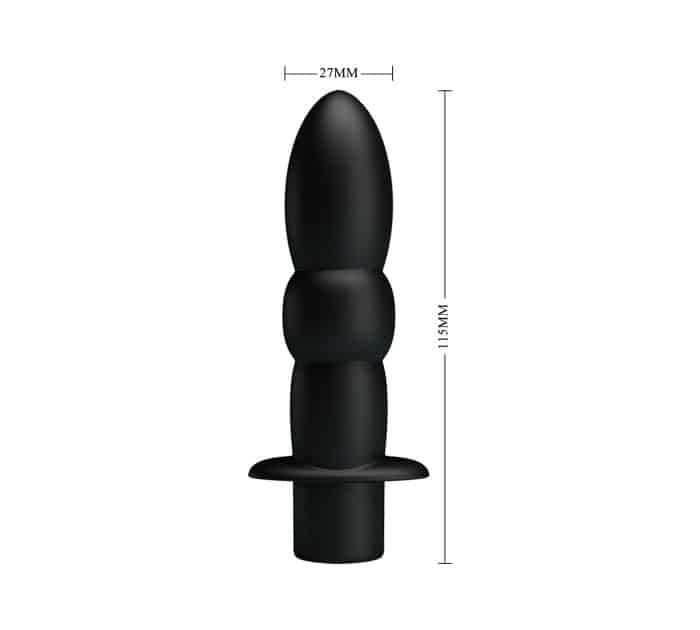 Vibrador Anal Negro Wyatt Pretty Love