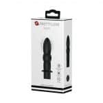 Vibrador Anal Negro Wyatt Pretty Love