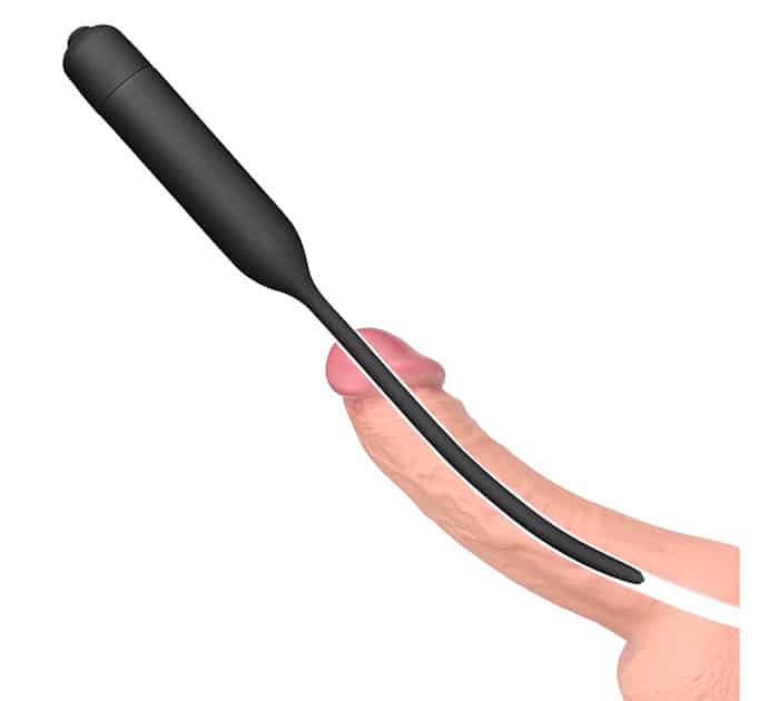 Vibrador dilatador uretral silicona LoveToy Vibrador dilatador uretral silicona LoveToy