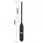Vibrador dilatador uretral silicona LoveToy