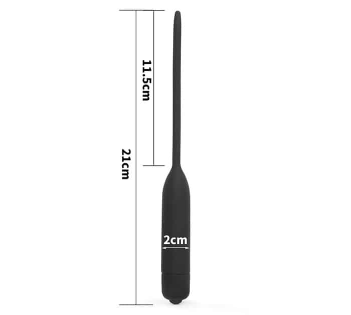 Vibrador dilatador uretral silicona LoveToy Vibrador dilatador uretral silicona LoveToy