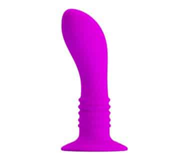 Vibrador prostático con base de succión Sturdy Pretty Love