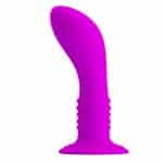Vibrador prostático con base de succión Sturdy Pretty Love