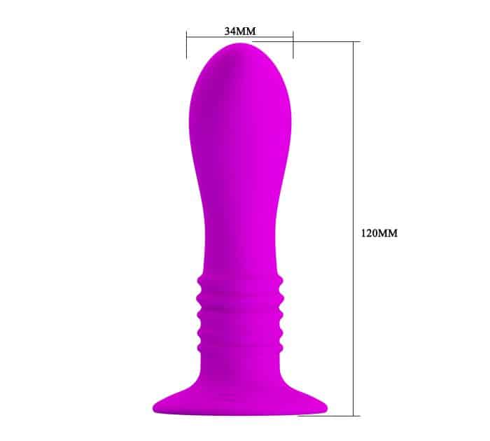 Vibrador prostático con base de succión Sturdy Pretty Love Vibrador prostático con base de succión Sturdy Pretty Love