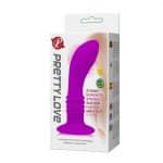 Vibrador prostático con base de succión Sturdy Pretty Love