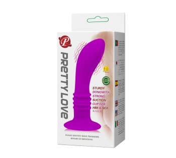 Vibrador prostático con base de succión Sturdy Pretty Love