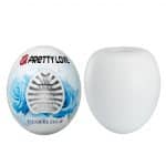 Huevo masturbador textura acanalada PLEASURE EGG III Pretty Love