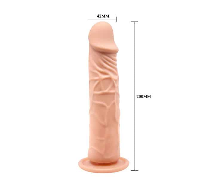 Dildo realista 20cm con base ventosa Calvin