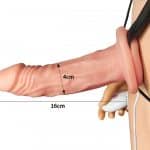 Arnés sexual confunda y vibración Unisex Hollow Strap On LoveToy