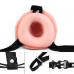 Arnés sexual confunda y vibración Unisex Hollow Strap On LoveToy