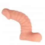 Dildo realista articulado flexible