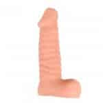 Dildo realista articulado flexible