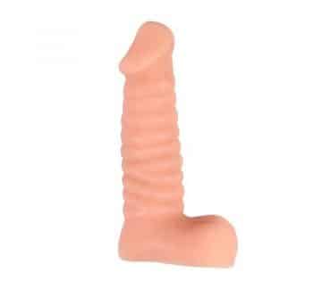 Dildo realista articulado flexible