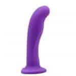 Dildo de fantasía morado para arnés Chisa