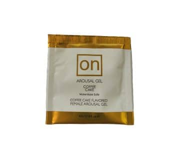 Gel estimulante para clitoris sabor torta de café 4ml Arousal Gel Coffee Cake Sensuva