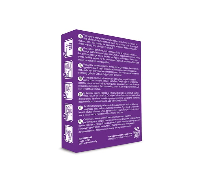 Mini masturbador desechable Love Bombs Jade Mini masturbador desechable Love Bombs Jade