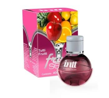 Aceite corporal comestible con efecto calor sabor Tutti Frutti 50ml intt