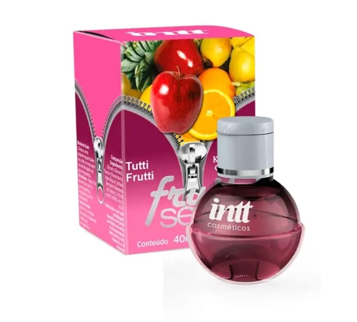 Aceite corporal comestible con efecto calor sabor Tutti Frutti 50ml intt Aceite corporal comestible con efecto calor sabor Tutti Frutti 50ml intt