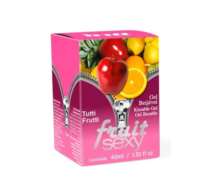 Aceite corporal comestible con efecto calor sabor Tutti Frutti 50ml intt Aceite corporal comestible con efecto calor sabor Tutti Frutti 50ml intt
