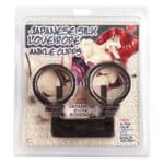 Cuerda de seda para tobillos negra Japanese Silk Love Rope